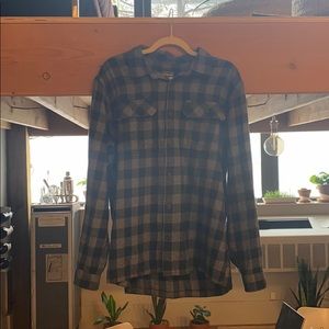 Patagonia Organic Cotton Checked Flannel.